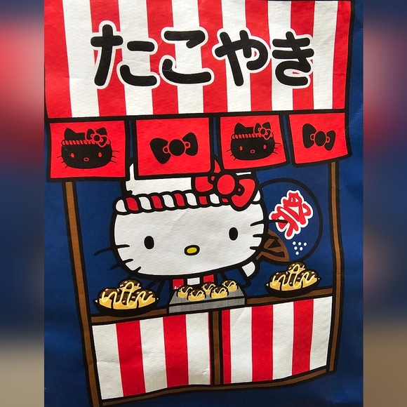 Sanrio Hello Kitty & Badtz Maru Reuseable Shopping Tote Bag EUC - Picture 10 of 12